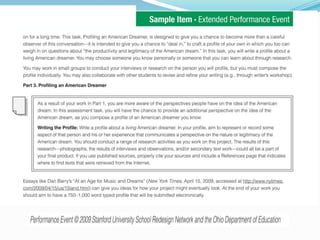 Next generation assessments
