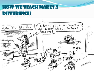 How We Teach Makes A Difference!