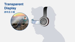 透明显示器
 