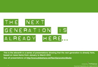 …


                      Produced by
2
        Property of Aegis Media. All rights reserved.
 