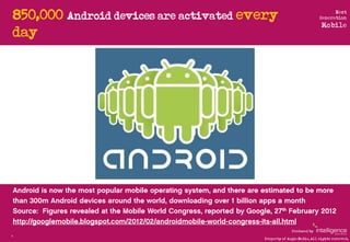 850,000 Android devices are activated every                                Next
                                          ...