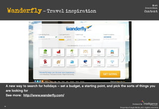 Next

     Wanderfly – Travel inspiration
                                                                   Generation
  ...