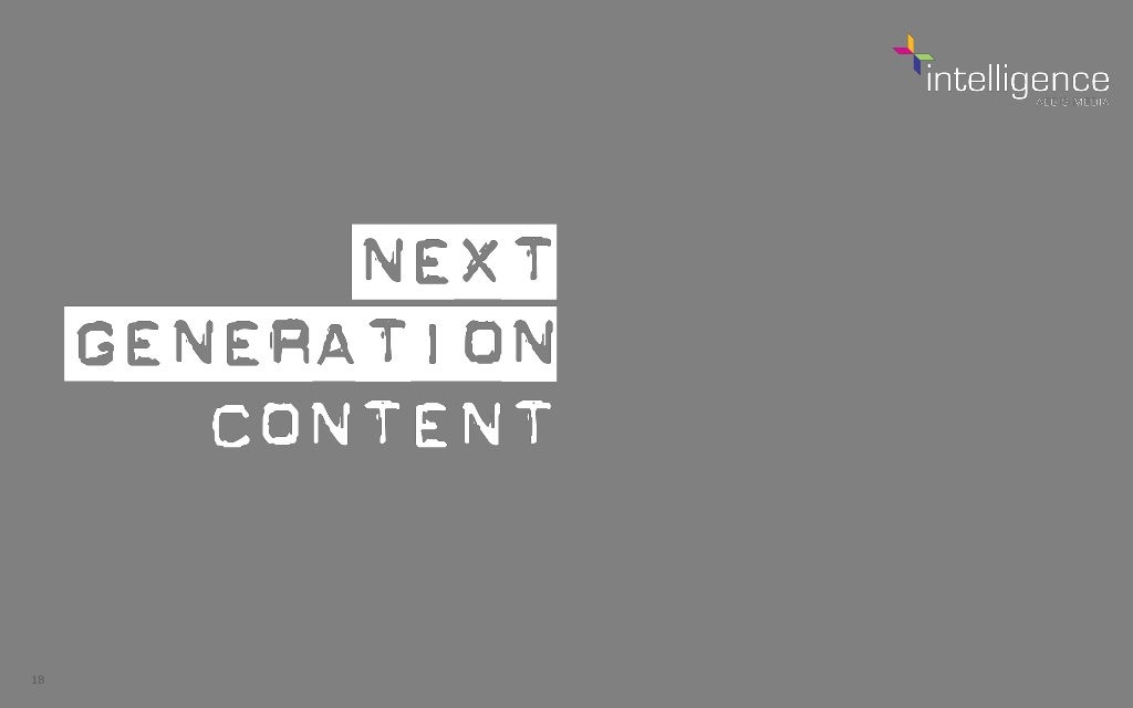 Next Generation Media Quarterly January 2013
