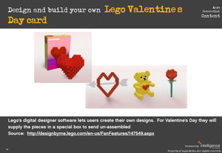 Design and build your own   Lego Valentine’s                                Next
                                         ...