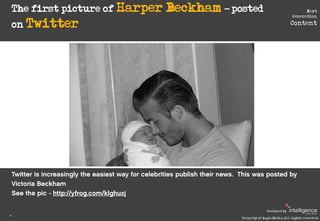 The first picture of Harper   Beckham – posted                               Next
                                        ...