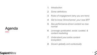 The Next Generation of Content Strategy: Omnichannel, Performance-Driven Content, Content Marketing by Kevin Nichols