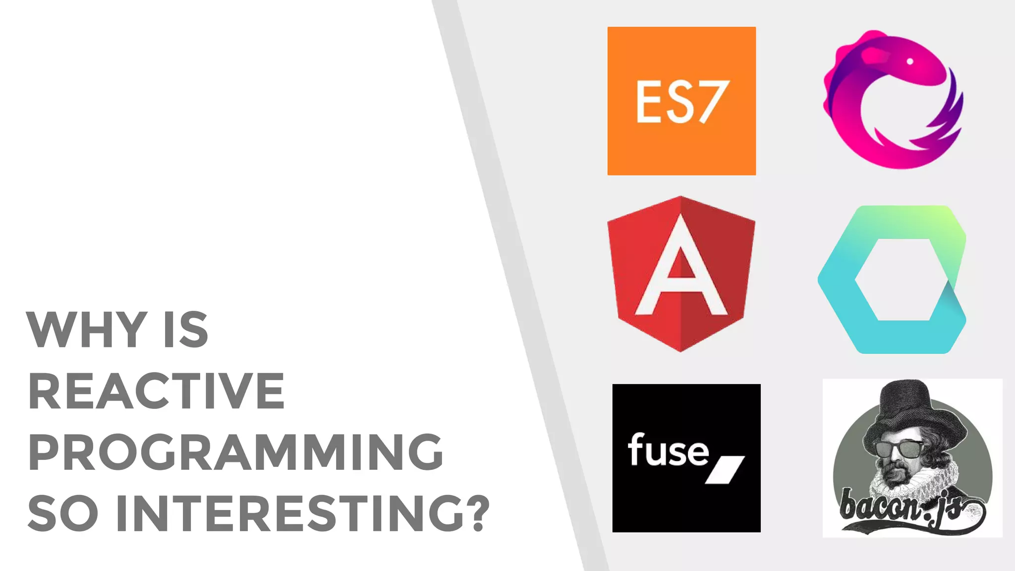 WHY IS
REACTIVE
PROGRAMMING
SO INTERESTING?
 