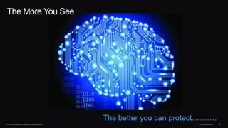 © 2013 Cisco and/or its affiliates. All rights reserved. Cisco Confidential 8
The better you can protect……….
The More You See
 