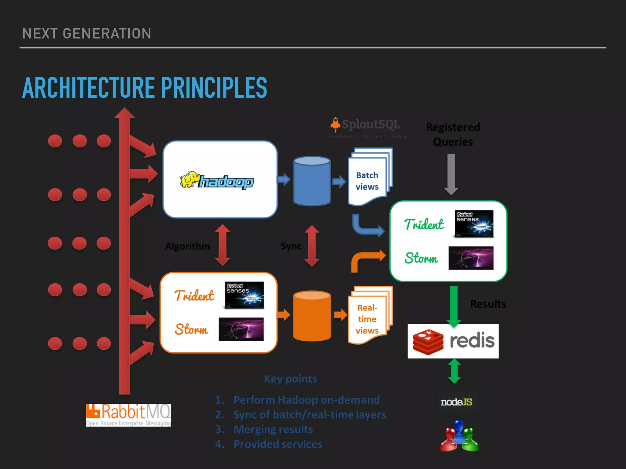NEXT GENERATION
ARCHITECTURE PRINCIPLES
 