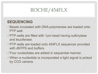 Next generation sequencing | PPTX