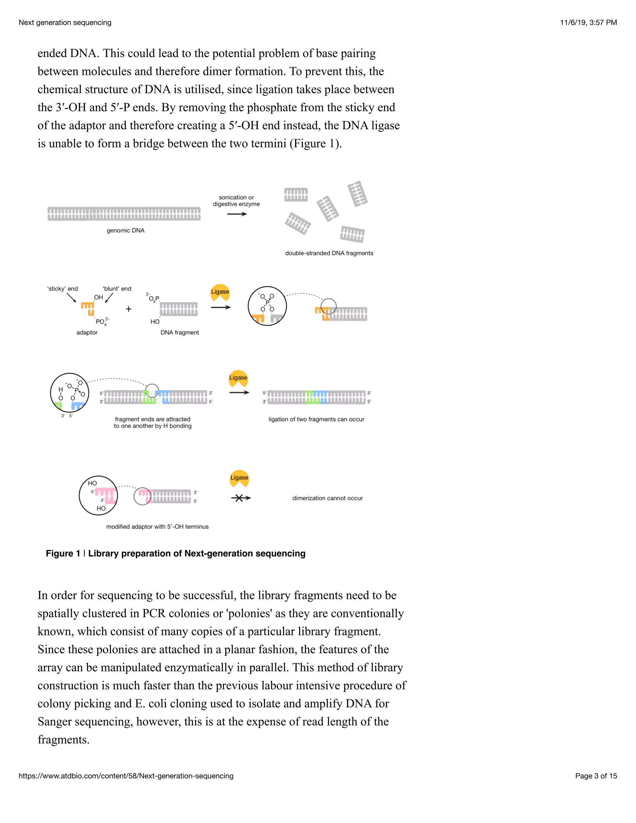 Next generation sequencing | PDF