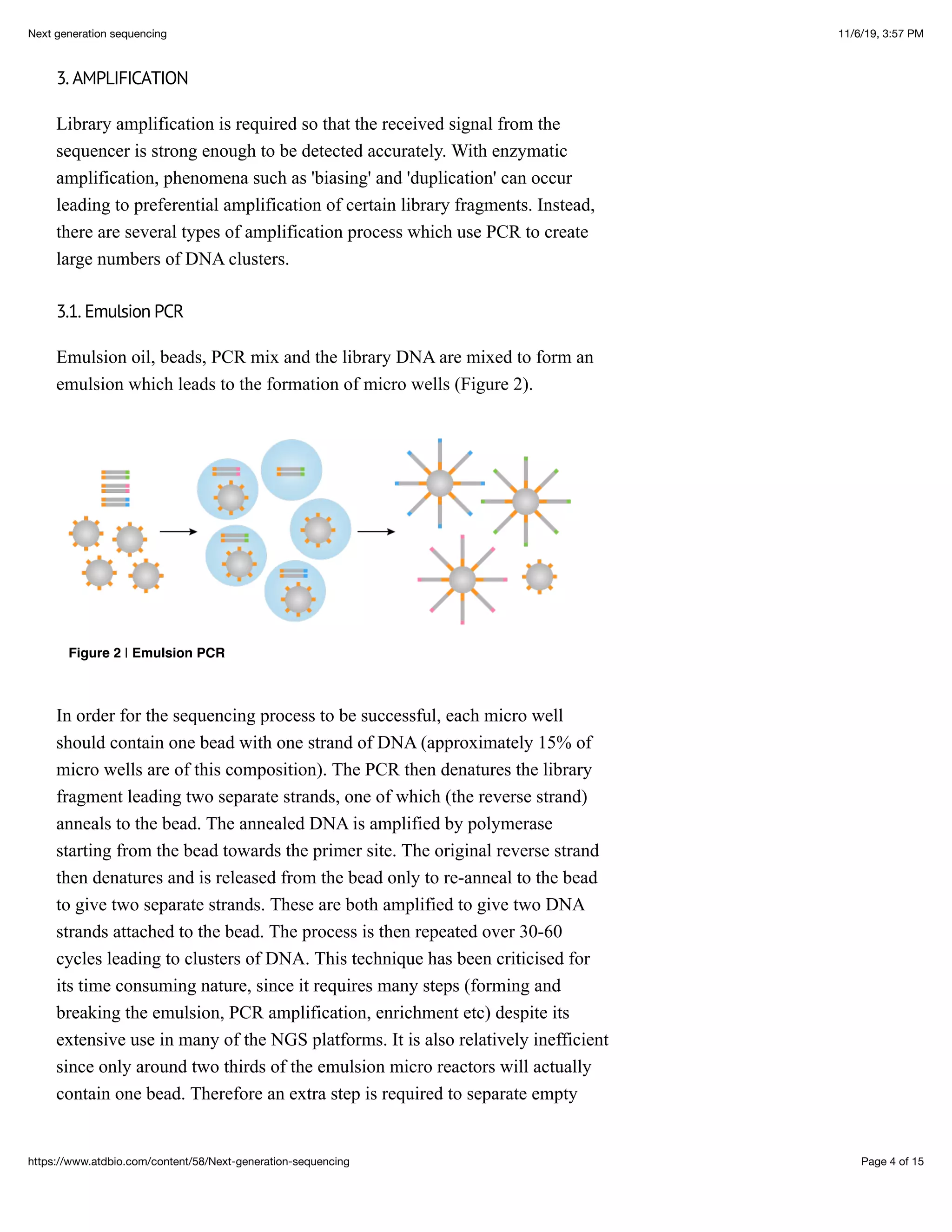 Next generation sequencing | PDF