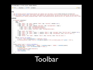 Toolbar
 