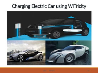 Charging Electric Car using WiTricity
SCEM DEPT OF EC 22
 