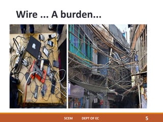 Wire ... A burden...
5SCEM DEPT OF EC
 
