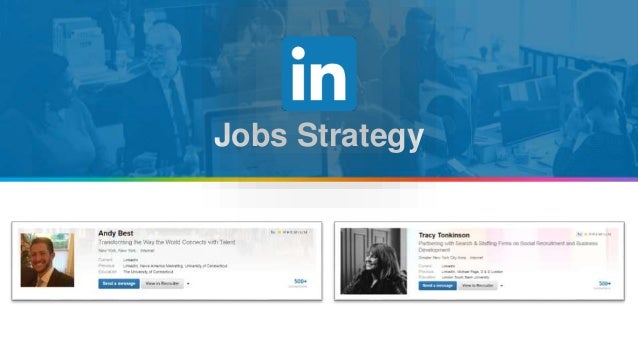 Jobs Strategy
 