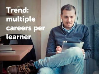 Trend:
multiple
careers per
learner
 