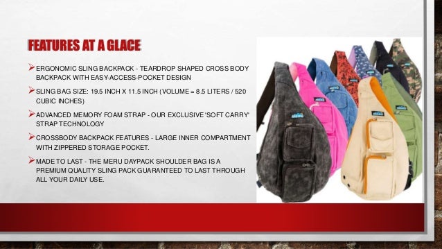 meru sling bag
