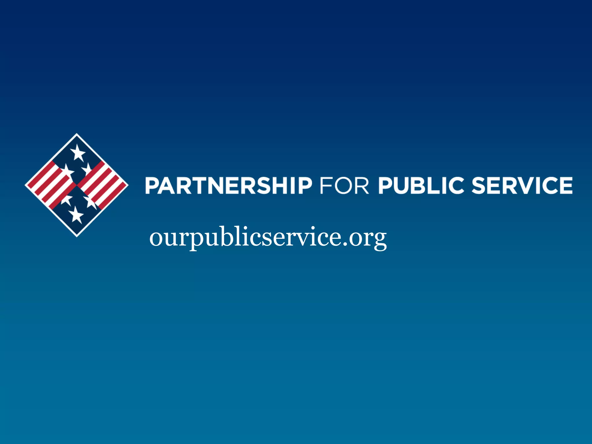 ourpublicservice.org
 