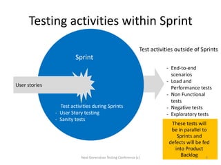 Guide to Agile testing | PPTX