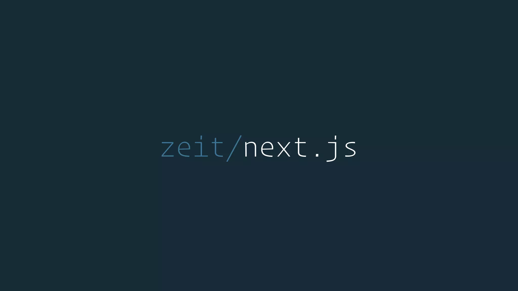 zeit/next.js
 