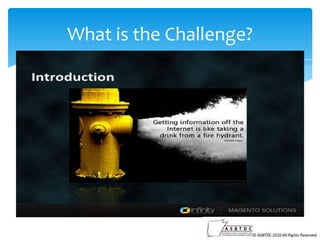 What is the Challenge?

 