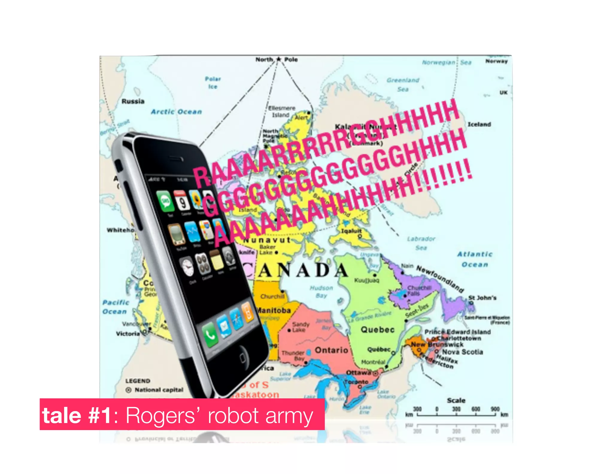 tale #1: Rogers’ robot army
 