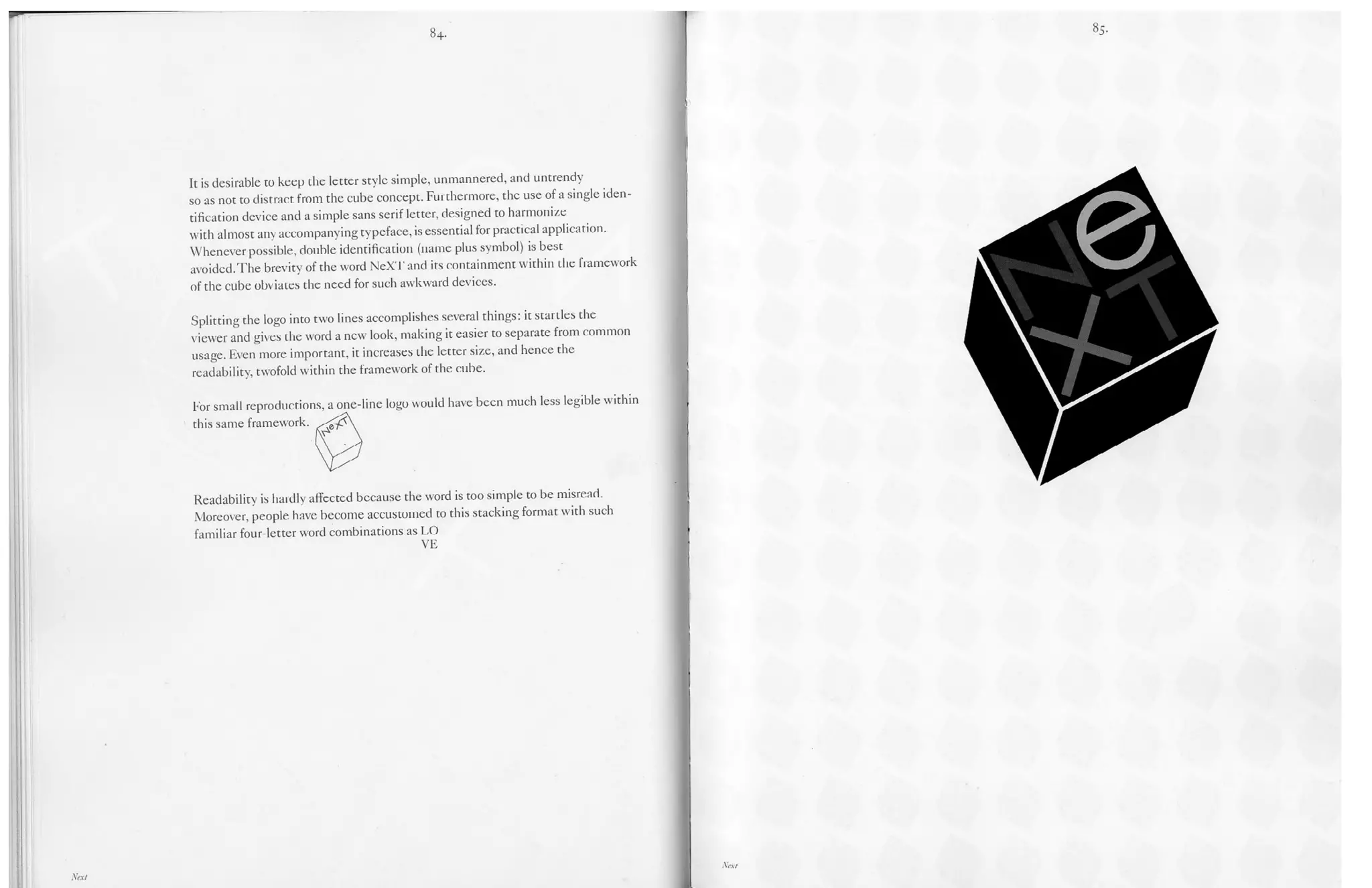 NeXT Logo Presentation by Paul Rand to Steve Jobs | PDF