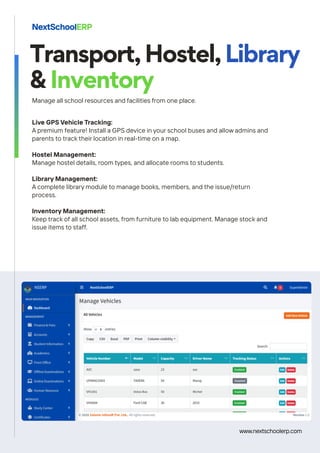 School Management Software with all core modules | PDF