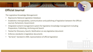 Integrated Legislative Information System | Nextsense | PDF