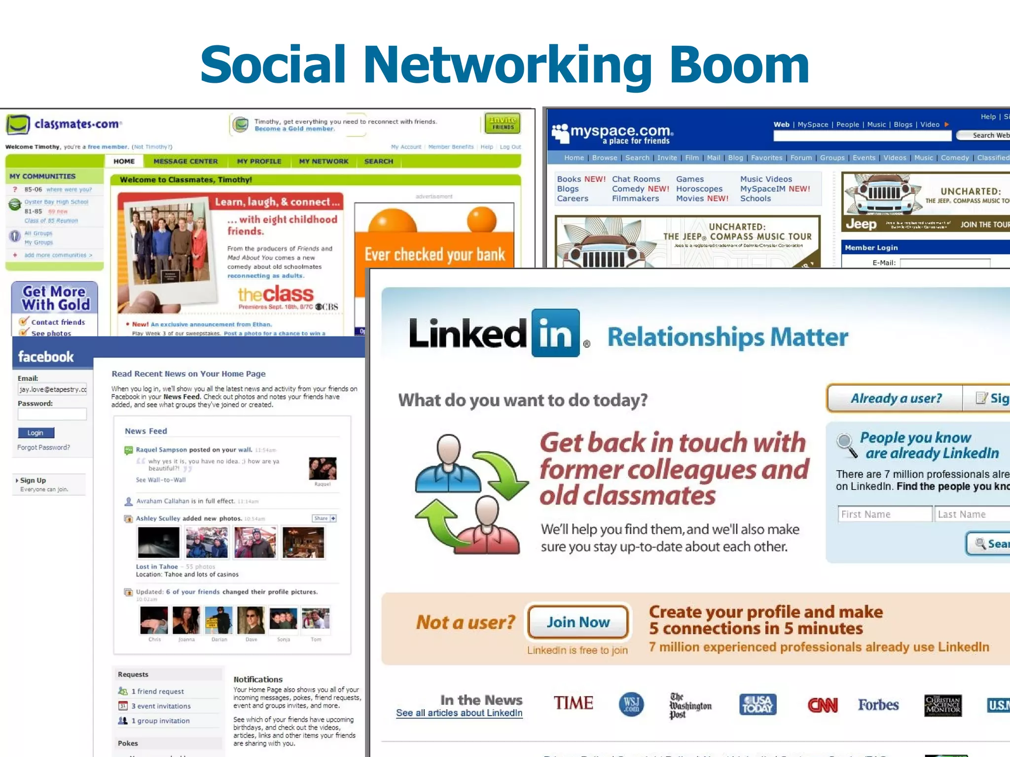 Social Networking Boom 