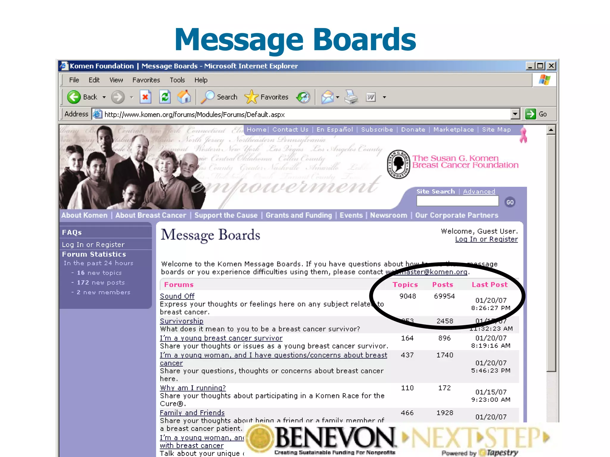 Message Boards 