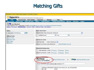 Matching Gifts 
