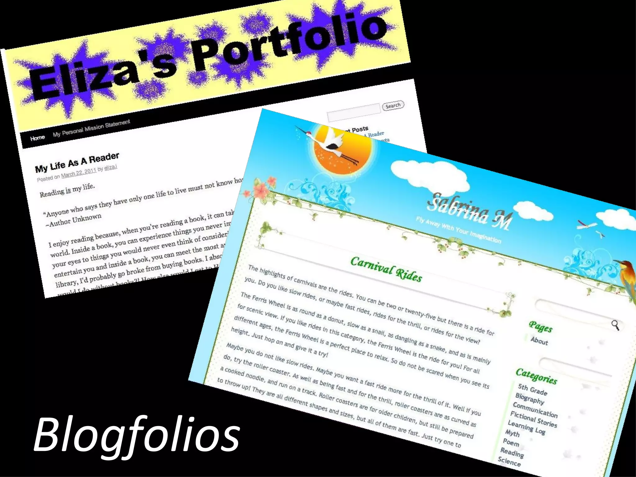 Blogfolios 
