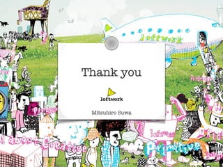 Thank you
Mitsuhiro Suwa