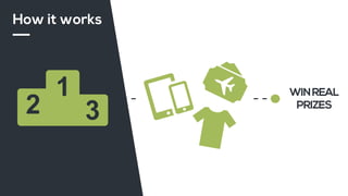 WINREAL
PRIZES
How it works
 