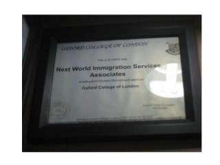 Nextworld Immigration Certificates | Immigration Consultant 