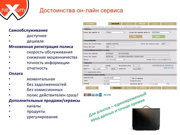 Из чего состоит осаго