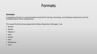 Introduction to the Nexus tool for DevOps | PPTX