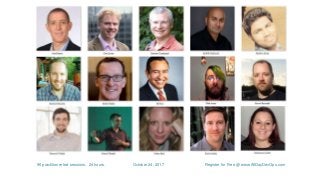 96 practitioner led sessions. 24 hours. October 24, 2017 Register for Free @ www.AllDayDevOps.com
 