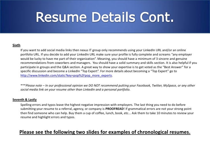 nexus it group resume writing nexus it group resume writing