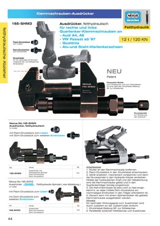 Gabelöffnung 18-22mm NEXUS#168-1 Gelenkbolzen-Ausdrücker für PKW Gabelöffnung 18-22mm NEXUS#168-1 Gelenkbolzen-Ausdrücker für PKW