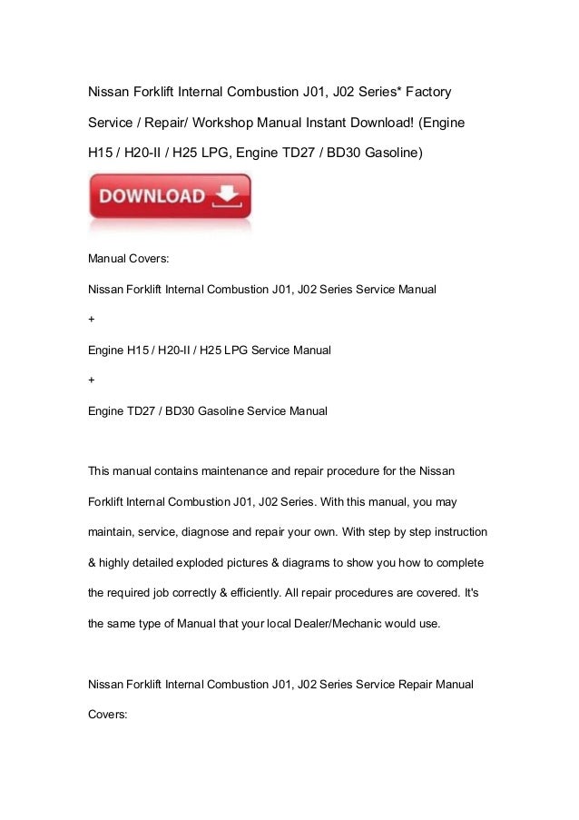 essay examples 4 h Series Combustion Internal J01, Forklift Nissan J02 essay examples 4 h Series Combustion Internal J01, Forklift Nissan J02