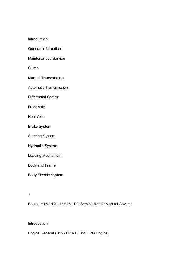 Nissan h15 engine manual Nissan h15 engine manual