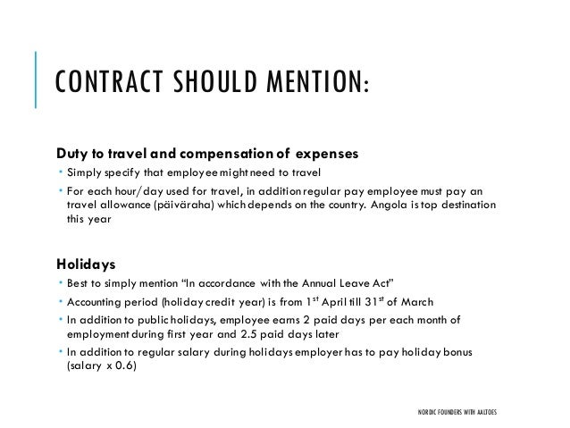 contract of employment