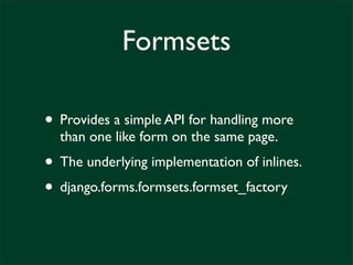 What's New in newforms-admin
