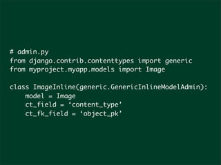 What's New in newforms-admin