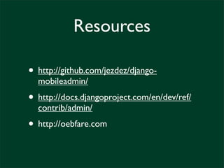 What's New in newforms-admin