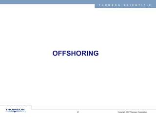 OFFSHORING 