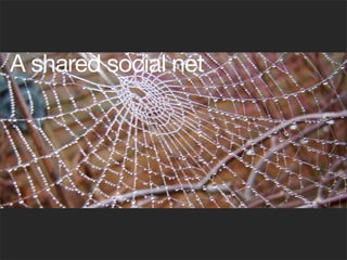 A shared social net
 